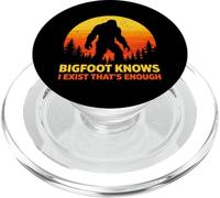 Bigfoot Sait Que j'existe, C'est Assez Sasquatch Vintage PopSockets PopGrip pour MagSafe