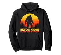 Bigfoot Sait Que j'existe, C'est Assez Sasquatch Vintage Sweat à Capuche