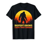 Bigfoot Sait Que j'existe, C'est Assez Sasquatch Vintage T-Shirt