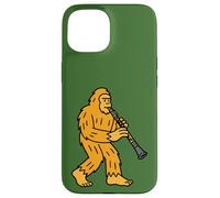Bigfoot Sasquatch Bande d'instruments pour Clarinette Coque pour iPhone 15