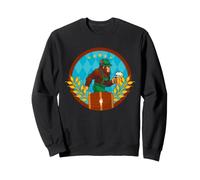 Bigfoot Sasquatch Bière Lederhose Bière Bavaroise Oktoberfest Sweatshirt