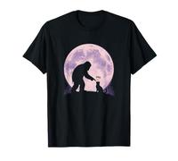 Bigfoot Sasquatch Cat Whisker Love T-Shirt