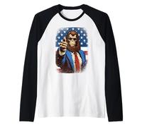 Bigfoot Sasquatch Élection présidentielle USA 2024 Manche Raglan
