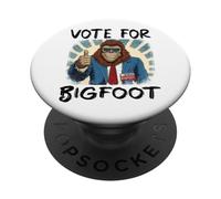 Bigfoot Sasquatch Élection présidentielle USA 2024 PopSockets PopGrip Adhésif