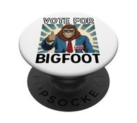 Bigfoot Sasquatch Élection présidentielle USA 2024 PopSockets PopGrip Adhésif