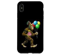 Bigfoot Sasquatch It's My Birthday Party Cake Ballons Chapeau Coque pour iPhone XS Max