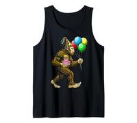 Bigfoot Sasquatch It's My Birthday Party Cake Ballons Chapeau Débardeur