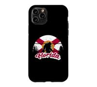 Bigfoot & Sasquatch State of Florida Flag Outdoors Coque pour iPhone 11 Pro