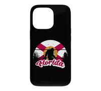 Bigfoot & Sasquatch State of Florida Flag Outdoors Coque pour iPhone 13 Pro