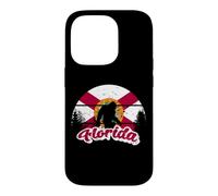 Bigfoot & Sasquatch State of Florida Flag Outdoors Coque pour iPhone 14 Pro