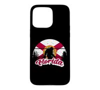 Bigfoot & Sasquatch State of Florida Flag Outdoors Coque pour iPhone 15 Pro Max
