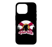 Bigfoot & Sasquatch State of Florida Flag Outdoors Coque pour iPhone 16 Pro