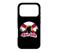 Bigfoot & Sasquatch State of Florida Flag Outdoors Coque pour iPhone 17 Pro