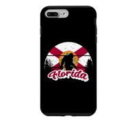 Bigfoot & Sasquatch State of Florida Flag Outdoors Coque pour iPhone 7 Plus/8 Plus