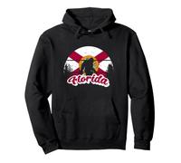 Bigfoot & Sasquatch State of Florida Flag Outdoors Sweat à Capuche