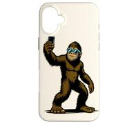 Bigfoot Sasquatch Yeti prenant Un Selfie Mythe légende Coque pour iPhone 16 Plus