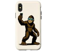Bigfoot Sasquatch Yeti prenant Un Selfie Mythe légende Coque pour iPhone X/XS