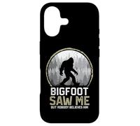 Bigfoot Saw Me Nobody Believes Him Funny Sasquatch Bigfoot Coque pour iPhone 17