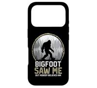 Bigfoot Saw Me Nobody Believes Him Funny Sasquatch Bigfoot Coque pour iPhone 17 Pro