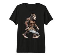 Bigfoot Scie à Main Sasquatch pour Le Travail du Bois T-Shirt Haut de Gamme