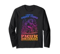 Bigfoot Surfing I Ride on Foggy Tides Pacific Northwest Manche Longue