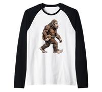 Bigfoot Transportant Ukulélé Sasquatch Island Musicien Manche Raglan