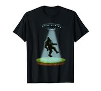 Bigfoot UFO Abduction Sasquatch Abducted Alien T-Shirt Graphique avec Valeur