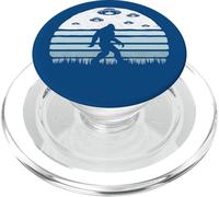 Bigfoot UFO Abduction - Vintage Believe Retro Alien Graphic PopSockets PopGrip pour MagSafe