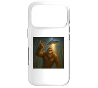 Bigfoot UFO Selfie avec Invasion drôle Alien Ape Art Novelty Coque pour iPhone 17 Pro