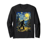 Bigfoot Van Gogh Rencontre Magique inspirée de la Nuit étoilée Manche Longue