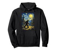 Bigfoot Van Gogh Rencontre Magique inspirée de la Nuit étoilée Sweat à Capuche