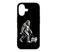 Bigfoot Walking Sasquatch Promeneur pour Chien Poméranie Coque pour iPhone 17
