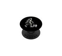 Bigfoot Walking Sasquatch Promeneur pour Chien Poméranie PopSockets PopGrip Adhésif