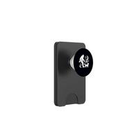 Bigfoot Walking with Corgi Funny Sasquatch, Amoureux et propriétaire de Chiens PopSockets PopWallet pour MagSafe