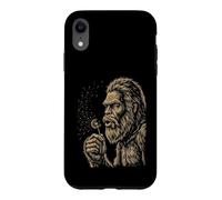 Bigfoot Yeti Pissenlit Rétro Cryptid Vintage années 90 Coque pour iPhone XR