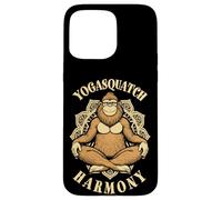 Bigfoot Yogasquatch Mandala de méditation Coque pour iPhone 15 Pro Max