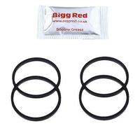 Bigg Red - Frein Étrier Diamètre Liquide Joint - avant ou Arrière Gauche ou Droit - Pour 4 x 38mm Diamètre/Compatible Avec Sélectionnez Modèles