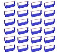 Bigger Lot de 24 Rubans de Rechange compatibles pour imprimante SP700 B/R pour Star SP-700BR, RC-700BR, SP-712, SP-742 (Noir et Rouge)