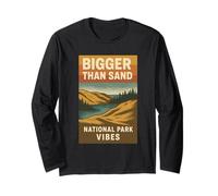 Bigger Than Sand Shirt Paysage pittoresque des Dunes du lac Michigan Manche Longue