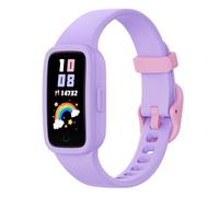 BIGGERFIVE Montre Connectée Enfant Vigor 3, Tracker d'Activité, Écran AMOLED,sans App ni Smartphone, Étanche 3ATM, Moniteur de Fréquence Cardiaque et de Sommeil pour Filles de 5-15 Ans Lilas
