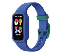 BIGGERFIVE Montre Connectée Enfant Vigor 3, Tracker d'Activité, Écran AMOLED,Sans App ni Smartphone, Étanche 3ATM, Moniteur de Fréquence Cardiaque et de Sommeil pour Filles et Garçons de 5-15 Ans Bleu
