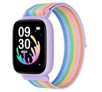 BIGGERFIVE Montre Enfant Connectée ou Non, 1,8" Smartwatch Podomètre
