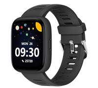 BIGGERFIVE Montre Enfant Connectée ou Non, 1,8" Smartwatch Podomètre | Cardiofrequencemètre, IP68 Étanche, Moniteur de Sommeil, Jeux de Puzzle, 100+ Cadrans pour Garçons Filles Ados 5-16