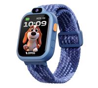 BIGGERFIVE Montre Enfant Connectée ou Non, Smartwatch Garçons Filles 3-14 | Podomètre, Cardiofrequencemètre, IP68 Étanche, Moniteur de Sommeil, Jeux de Puzzle, 100+ Cadrans，Musique, Vidéos et Photos