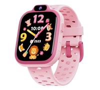 Biggerfive Montre Enfant Connectée ou non, Smartwatch Garçons Filles 3-14 | Podomètre, Cardiofrequencemètre, IP68 Étanche, Moniteur de Sommeil, Jeux de Puzzle, 100+ Cadrans，Musique, Vidéos et Photos