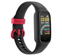 BIGGERFIVE Vigor 2 L Montre de Fitness pour Enfants de 5 à 15 Ans, Tracker d'activité, étanche IP68, podomètre, Moniteur de fréquence Cardiaque, Compteur de Pas de Calories pour Filles garçons, Noir