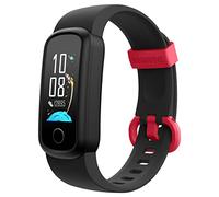 BIGGERFIVE Vigor Montre de suivi d'activité pour filles et garçons de 5 à 15 ans, podomètre, moniteur de fréquence cardiaque, moniteur de sommeil, compteur de calories étanche IP68, montre avec réveil