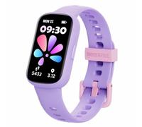BIGGERFIVE Vigor Plus Montre Connectée Enfant Tracker d'Activité 5-15 Ans | Avec/Sans Smartphone, Podomètre, Fréquence Cardiaque, Moniteur de Sommeil, IP68 Étanche, Alarme Vibrante, Mode Sportifs