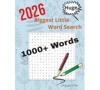 Biggest Little Word Search Book: Large Print 1000+ word search for adult and seniors, Relaxing and Fun