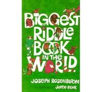 Biggest Riddle Book in the World Joseph Rosenbloom (Auteur)